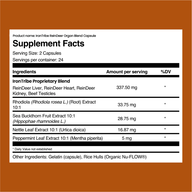Iron Tribe Testosterone Support