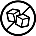 <p>NO SUGER OR<br/>SWEETENERS</p>